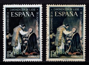 Spain 1967 Bicen. Canonisation of San Jose de Calasanz, 1p50 [Mint/Used]