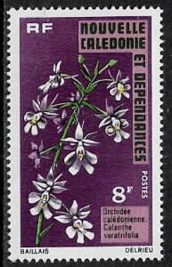 New Caledonia #408 MNH Stamp - Orchid - Flower