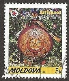 Moldova, Scott # 318  used.   1999.  (M48)