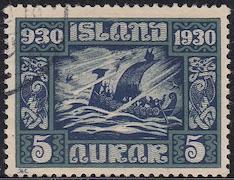 Iceland #153, used, CV $12.00