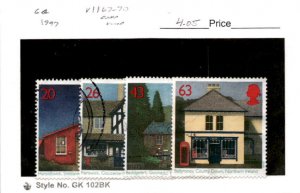 Great Britain, Postage Stamp, #1767-1770 Used, 1997 Post Offices (AB)