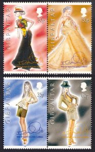 Gibraltar 1997 Scott #737a-738a Mint Never Hinged