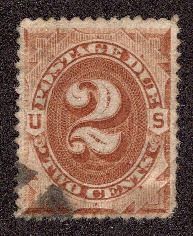 US #J2 Two Cent Postage Due*Minor Fault* ~jm-1012