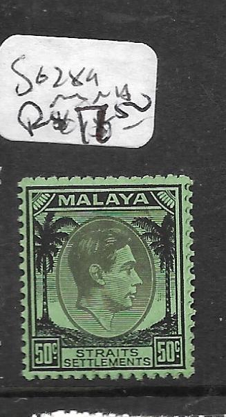 MALAYA STRAITS SETTLEMENTS (P0102B) KGVI 50C   SG289   MNH