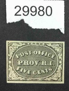 US STAMPS #10X1 REPRINT PROVISIONAL 1846 UNUSED LOT #29980