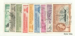 Falkland Islands/Dependencies (1L) #1L19-1L26/1L28