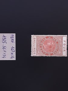 Stamps duty mint    2 shillings/1pound  SG value 4600£