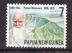 Papua New Guinea-Sc#441- id6-used set-Missionary-1976-