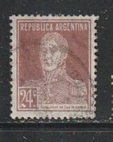 1923 Argentina - Sc 332 - used VF - single - San Martin