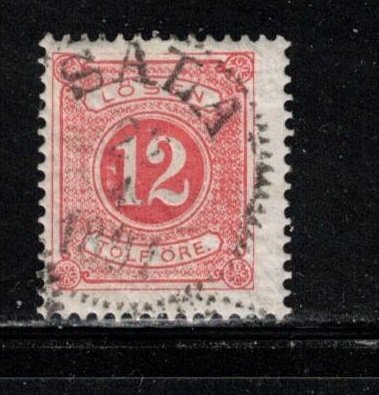 SWEDEN Scott # J16 Used