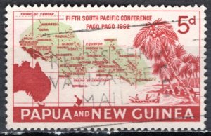 Papua & New Guinea 1962: Sc. # 167: Used Single Stamp