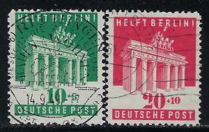 Germany AM Post Scott # B302 - B303, used