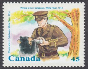 Canada - #1618i Winnie The Pooh From Souvenir Sheet- MNH