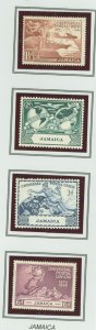 Jamaica #142-145 Unused Single (Complete Set)