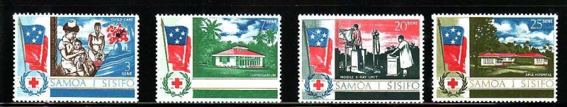 Samoa-Sc#275-8- id7-unused NH set-Health Service-1967-