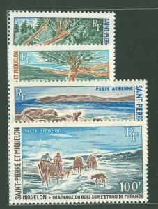 St. Pierre & Miquelon #383-4/C41-2 Mint (NH) Single (Complete Set)