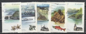 Canada   1485-89      (O)    1993   Complet / Le $0.43