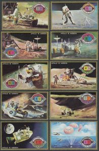 1972 Umm Al Qiwain 563-572 Moon rover / Apollo 15 8,00 €