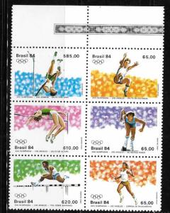 Brazil 1984 Summer Olympics MNH B57