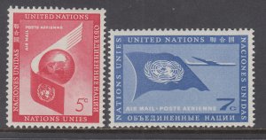 UN New York C6-C7 MNH VF