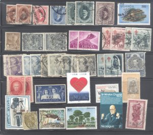 Worldwide 42 stamp collection used  #18