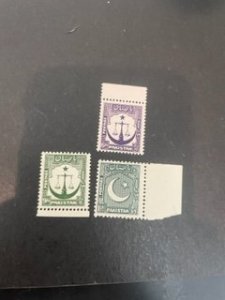 Pakistan sc 25,26,28 MNH