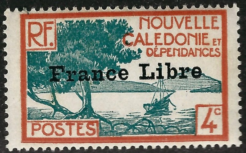 New Caledonia France Libre #220 Mint F-vf ....French Colonies are Hot!