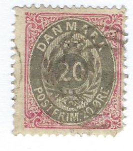 Denmark SC#31 Used Fine SCV$32.50...Worth a Close Look!