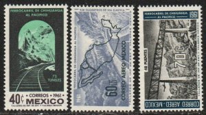 Mexico Sc #919, C258-C259 Mint Hinged