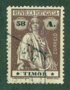 TIMOR 167 USED CV $7.50 BIN $3.50