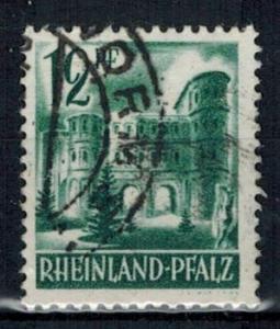 Germany - French Occupation - Rhine Palatinate - Scott 6N4