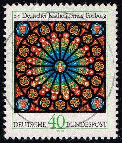 Germany #1278 Rose Window of Freiburg Cathedral; Used (0.30)