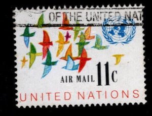 United Nations UN Scott C16 Used Airmail stamp