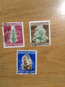 Italy  Sc  #544-546  Used