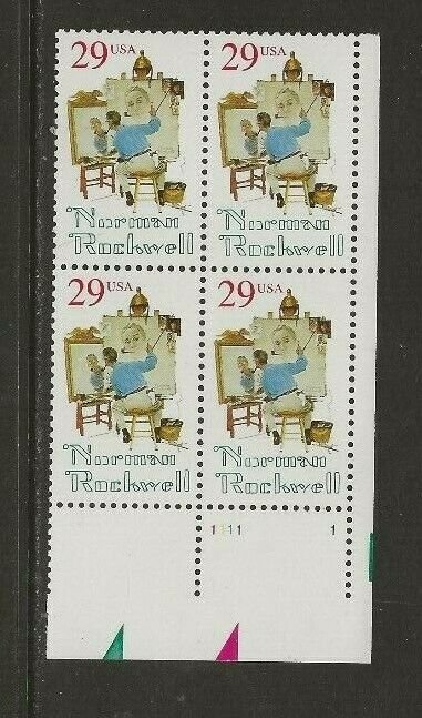 US Scott #2839 Plate Block Fine/Very Fine MNH  Cat. Value $2.75            #262x