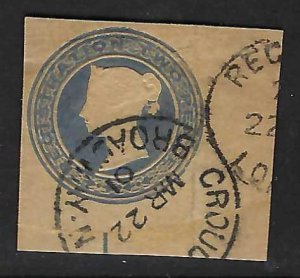 GREAT BRITAIN SQUARE CUT Z8-88