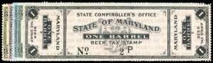 U.S. MARYLAND ST. REVS B1//6  Mint (ID # 77183)