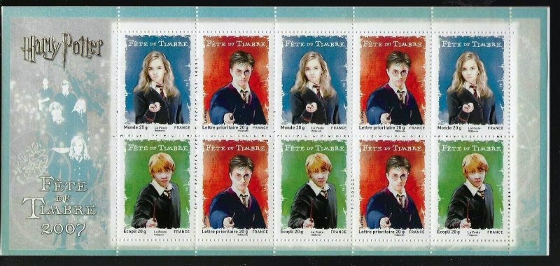 France 2007 - HARRY POTTER BOOKLET MNH # 3305a