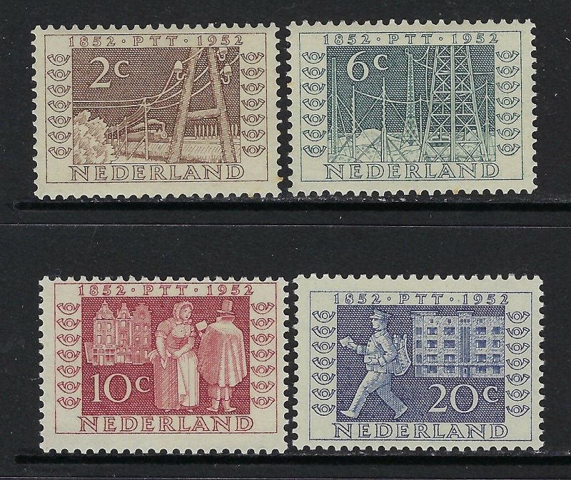 Netherlands Scott 336-339 Mint Hinged