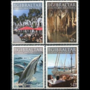 GIBRALTAR 2004 - Scott# 960-3 Europa-Nature Set of 4 NH