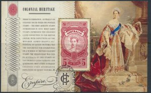 Australia SC# 3253a SG MS3394 Used Colonial Heritage w/ fdc see details & scan