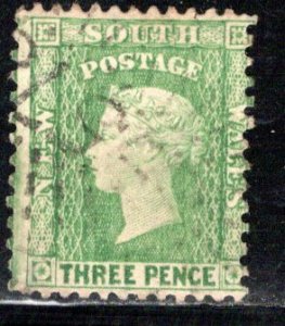 Australia New South Wales Scott # 63, used, perf 11x12