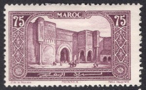 FRENCH MOROCCO SCOTT 107