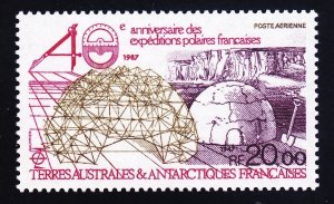 FSAT / TAAF C99 MNH 1988 French Polar Expeditions 40th Anniversary Airmail