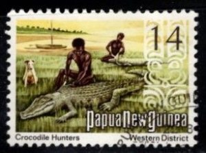 Papua New Guinea - #377 Crocodile Hunters - Used