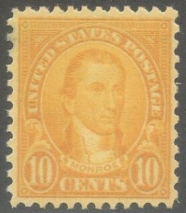 US Scott #642 Mint, VF/XF, XLH