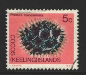 Cocos Islands Sc#12 Used