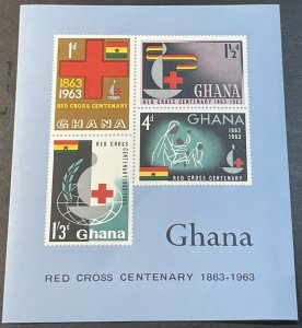 GHANA # 142a--MINT/NEVER HINGED---SOUVENIR-SHEET---1963