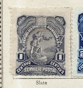 Honduras 1892 Early Issue Fine Mint Hinged 1c. NW-173814