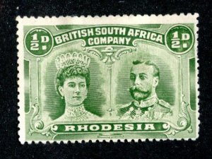 1910 Rhodesia Sc#101 M* ( 1677 BCX2 )